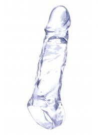 Прозрачная насадка-удлинитель Length Enhancer с подхватом - 16 см. - NMC - в Кирове купить с доставкой