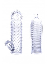 Набор из 2 прозрачных насадок на член Seductive Tickler Sleeves - NMC - в Кирове купить с доставкой