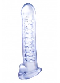 Прозрачная насадка-удлинитель Stretchy Touch - 18 см. - NMC - в Кирове купить с доставкой