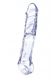 Прозрачная насадка-удлинитель Length Enhancer с подхватом - 22,3 см. - NMC - в Кирове купить с доставкой