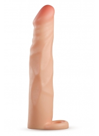 Телесная насадка-удлинитель Fortitude с подхватом - 17,7 см. - Blush Novelties - в Кирове купить с доставкой