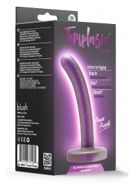 Фиолетовая насадка с гладкой поверхностью Surrender 4.75 Inch Beginner Pegging Dildo - 12 см. - Blush Novelties - купить с доставкой в Кирове