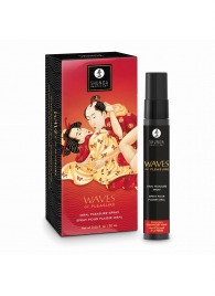 Оральный спрей Waves of Pleasure с ароматом клубники и шампанского - 20 мл. - Shunga - купить с доставкой в Кирове