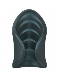 Серый сквозной мастурбатор с вибрацией Manwan Starter - Manwan - в Кирове купить с доставкой