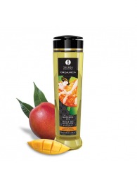 Массажное масло для тела Luscious Mango с ароматом манго - 240 мл. - Shunga - купить с доставкой в Кирове