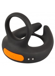 Черный вибростимулятор мошонки RC Scrotum Stimulator with Vibration - Orion - в Кирове купить с доставкой