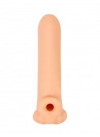 Телесный фаллоудлинитель Titan - 16,5 см. - Lola Games - в Кирове купить с доставкой