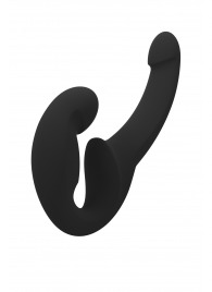 Черный безремневой страпон Share Lite - Fun Factory - купить с доставкой в Кирове