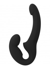 Черный безремневой страпон Share Lite - Fun Factory - купить с доставкой в Кирове