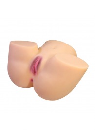 Телесный мастурбатор Liora с 2 любовными тоннелями - Baile - в Кирове купить с доставкой