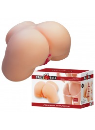 Телесный мастурбатор с 2 любовными отверстиями Olivia - Baile - в Кирове купить с доставкой