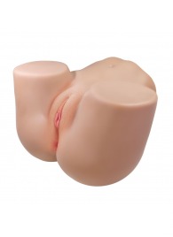 Телесный мастурбатор Julia с 2 любовными тоннелями - Baile - в Кирове купить с доставкой