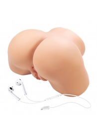 Телесный мастурбатор Olivia с 2 любовными отверстиями - Baile - в Кирове купить с доставкой