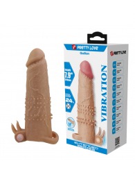 Телесная насадка на пенис Quillon - 20 см. - Baile - в Кирове купить с доставкой