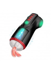 Интерактивный мастурбатор Raven с вакуумом, вибрацией и подсветкой - Shots Media BV - в Кирове купить с доставкой