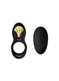 Черное эрекционное виброкольцо Bayek с пультом ДУ - Zalo - в Кирове купить с доставкой