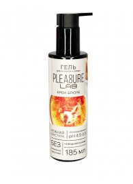 Съедобный лубрикант на водной основе Pleasure Lab с ароматом крем-брюле - 185 мл. - Pleasure Lab - купить с доставкой в Кирове