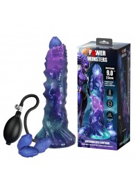 Фиолетовый яйцеродящий фаллоимитатор Duskwalker Sentinal на присоске - 22,4 см. - Baile - купить с доставкой в Кирове