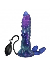 Фиолетовый яйцеродящий фаллоимитатор Duskwalker Sentinal на присоске - 22,4 см. - Baile - купить с доставкой в Кирове