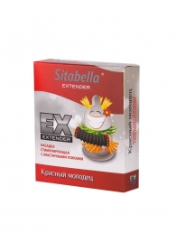 Стимулирующая насадка Sitabella Extender  Красный молодец - Sitabella - купить с доставкой в Кирове