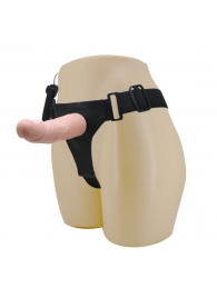 Реалистичный страпон-фаллоимитатор на трусиках Ultra Passionate Harness - 15 см. - Baile - купить с доставкой в Кирове