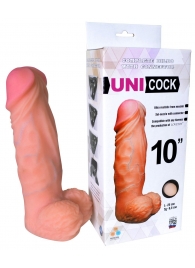 Фаллическая насадка Харнесс UNICOCK 10  - 25 см. - LOVETOY (А-Полимер) - купить с доставкой в Кирове