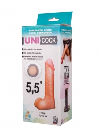 Фаллическая насадка Харнесс UNICOCK 5,5  - 17 см. - LOVETOY (А-Полимер) - купить с доставкой в Кирове