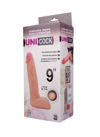 Фаллическая насадка Харнесс UNICOCK 9  - 24 см. - LOVETOY (А-Полимер) - купить с доставкой в Кирове