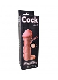 Фаллоудлинитель с кольцом COCK size M - 15 см. - LOVETOY (А-Полимер) - в Кирове купить с доставкой