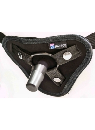 Вибрострапон с двумя насадками UniStrap - 18 и 18 см. - LOVETOY (А-Полимер) - купить с доставкой в Кирове