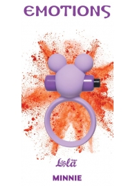 Сиреневое эрекционное виброколечко Emotions Minnie - Lola Games - в Кирове купить с доставкой