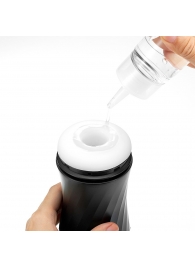 Мастурбатор с регулируемой плотностью обхвата Custom Strength CUP Twist Ripple - Tenga - в Кирове купить с доставкой