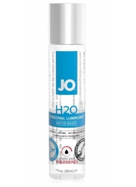Возбуждающий лубрикант на водной основе JO Personal Lubricant H2O Warming - 30 мл. - System JO - купить с доставкой в Кирове