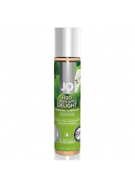 Смазка с ароматом яблока JO Flavored  Green Apple H2O - 30 мл. - System JO - купить с доставкой в Кирове