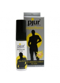 Пролонгирующий мужской спрей pjur SUPERHERO spray - 20 мл. - Pjur - купить с доставкой в Кирове