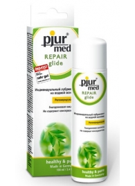 Регенирирующий лубрикант с гиалуроновой кислотой pjur MED Repair glide - 100 мл. - Pjur - купить с доставкой в Кирове