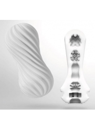 Мастурбатор FLEX Silky White с мягким рельефом - Tenga - в Кирове купить с доставкой