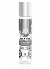 Массажный гель ALL-IN-ONE Massage Oil Sensual нейтральный - 30 мл. - System JO - купить с доставкой в Кирове