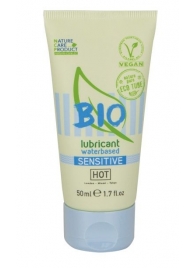 Органический лубрикант для чувствительной кожи Bio Sensitive - 50 мл. - HOT - купить с доставкой в Кирове