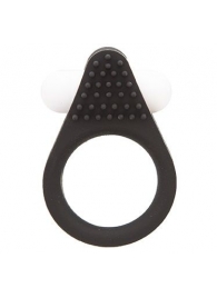 Чёрное эрекционное кольцо LIT-UP SILICONE STIMU RING 1 BLACK - Dream Toys - в Кирове купить с доставкой