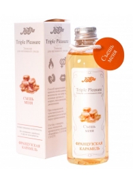 Эликсир Triple Pleasure  Французская карамель  - 130 гр. - JULEJU - купить с доставкой в Кирове
