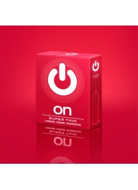 Супертонкие презервативы ON) Super Thin - 3 шт. - ON) - купить с доставкой в Кирове