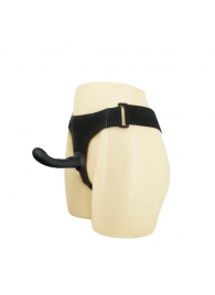 Страпон с изогнутой головкой Ultra Harness Curvy Dildo - 15,8 см. - Baile - купить с доставкой в Кирове