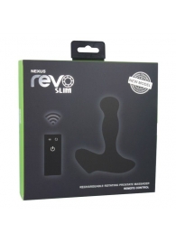 Чёрный перезаряжаемый массажёр предстательной железы NEXUS Revo Slim - Nexus Range - в Кирове купить с доставкой
