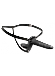 Женский страпон с вагинальной пробкой Double Penetrix Strap-on - 15 см. - Pipedream - купить с доставкой в Кирове