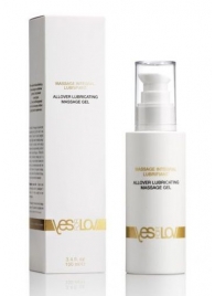 Массажный гель-смазка на силиконовой основе Allover Massage Gel - 100 мл. - YESforLOV - купить с доставкой в Кирове
