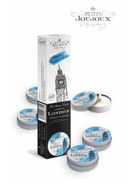 Набор из 5 свечей Petits Joujoux London с ароматом ревеня, амбры и чёрной смородины - MyStim - купить с доставкой в Кирове