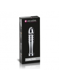 Ребристый фаллоимитатор для электростимуляции Funky Fella Rill Dildo - 13 см. - MyStim - купить с доставкой в Кирове