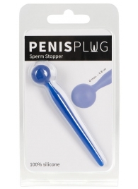 Синий уретральный стимулятор Penis Plug - 9,6 см. - Orion - купить с доставкой в Кирове
