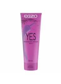 Согревающий лубрикант на водной основе Egzo Yes - 50 мл. - EGZO - купить с доставкой в Кирове